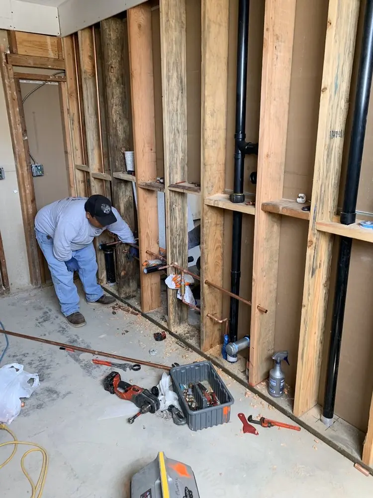 Commercial rough-in plumbing for Water Heater Replacement in Pinebrook Country Club